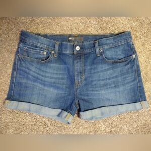 Levi Strauss Denim Roll Cuff Shorts NWOT